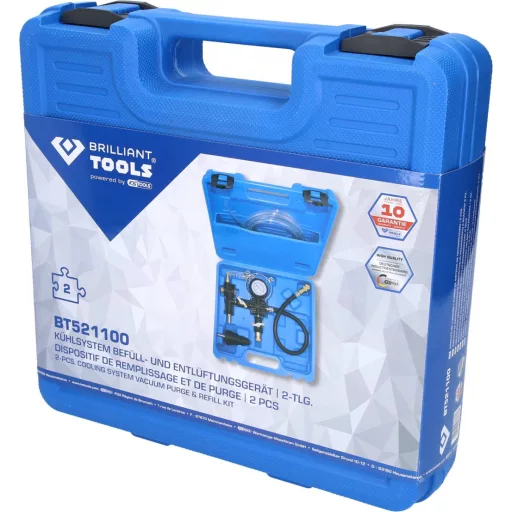 Brilliant Tools BT521100 Hűtőrendszer töltő és légtelenítő berendezés, 4 db