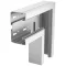 Rehau 6133287 Lapos konzol Alacsony szög (Sz x Mé) 270 mm x 70 mm Ezüst 1 db