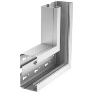   Rehau 6133282 Lapos konzol Alacsony szög (Sz x Mé) 270 mm x 70 mm Ezüst 1 db