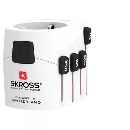 Skross 1.302539 Úti adapter Pro World & USB