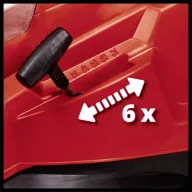   Einhell Professional RASARRO 36/40 (2x4.0Ah) Akku Akkus fűnyíró #####inkl. Twincharger Ladegerät, 2 db akkuval 18 V Vágási szélesség (max.) 40 cm Alkalmas 500