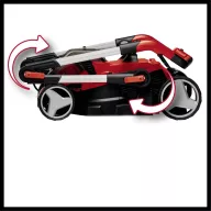   Einhell GE-CM 36/34-1 Li-Solo Power X-Change Akku Akkus fűnyíró Állítható magasságú fogantyú 18 V Vágási szélesség (max.) 33.5 cm Alkalmas 200 nm
