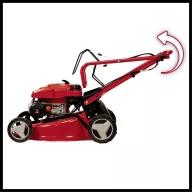   Einhell GC-PM 46/5 S Benzin Fűnyíró #####inkl. Selbstantrieb 2000 W Vágási szélesség (max.) 46 mm Alkalmas 1400 m²