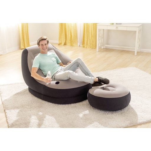 Intex 68564NP UltraLounge Fotel (H x Sz x Ma) 137 x 102 x 79 cm Szürke