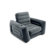   Intex 66551NP Pull-Out Fotel (H x Sz x Ma) 223 x 116 x 66 cm Fekete