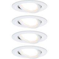   Paulmann 4064161242125 Beépíthető lámpa 4 részes készlet LED 18 W Fehér (matt)