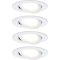 Paulmann 4064161242125 Beépíthető lámpa 4 részes készlet LED 18 W Fehér (matt)