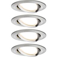   Paulmann 4064161242224 Coin Slim LED-es beépíthető lámpa 4 részes készlet LED Fixen beépített LED-es 18 W Vas (matt)