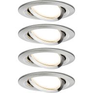   Paulmann 4064161242286 Nova Beépíthető lámpa 4 részes készlet LED LED 18 W Vas (matt)