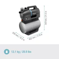 GARDENA 09064-61 3800 Silent Házi vízmű 230 V 3800 l/óra