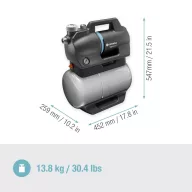 GARDENA 09066-61 3900 Silent Házi vízmű 230 V 3900 l/óra