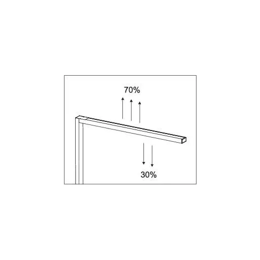 Maul MAULsirius 8259290 LED-es állólámpa mozgásjelzővel LED Fixen beépített LED-es 64 W Fekete