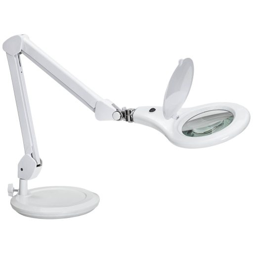 Maul 8263602 LED nagyító lámpa MAULmakro, állvánnyal, fehér Nagyítási tényező=1.75 x 127 mm 2021-es energiahatékonysági osztályok E (A - G)