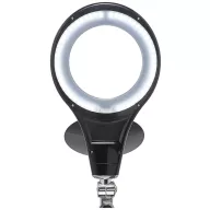   Maul 8263690 LED nagyító lámpa MAULmakro, állvánnyal, fekete Nagyítási tényező=1.75 x 127 mm 2021-es energiahatékonysági osztályok E (A - G)