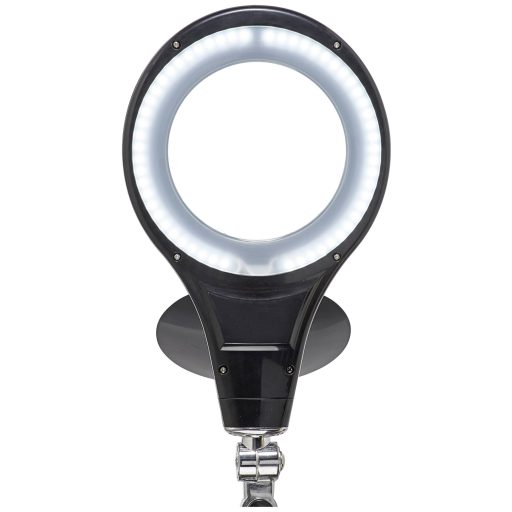 Maul 8263690 LED nagyító lámpa MAULmakro, állvánnyal, fekete Nagyítási tényező=1.75 x 127 mm 2021-es energiahatékonysági osztályok E (A - G)