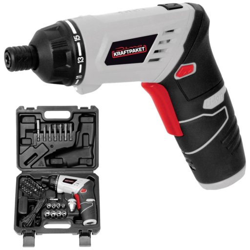 Dino KRAFTPAKET Multiplex 41-tlg 130226 Akkus csavarozó 3.6 V 1300 mAh Lítiumion Tartozékokkal