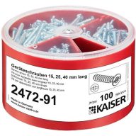 Kaiser Elektro 2472-91 Készülék csavaros doboz 100 db