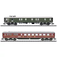 MiniTrix T18286 D 96 gyorsvonat személykocsi készlet 1