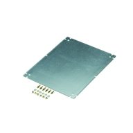   Weidmüller MP TBF 37/30 Szerelőlap (H x Sz) 319 mm x 249 mm Acéllemez Ezüst 1 db