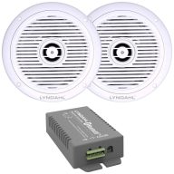   Lyndahl LYNCS180IPS2 2 utas beépíthető hangszóró készlet 120 W 4 Ω Fehér 1 készlet