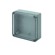   Univerzális műszerdobozok polikarbonát, élénk szürke (RAL 7035) 75 x 175 x 175 Weidmüller MPC 17/17/07 trsp, 1 db