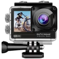   GoXtreme GoXtreme Vision Duo 4K Akciókamera 4K, Kettős kijelző, Fröccsenő víz ellen védett, Porvédett, Vízálló , WLAN, Lassítíott felvétel