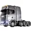 Tamiya 56371-600 1:14 RC Scania 770 S 8x4/4 1:14 Elektro RC modell teherautó építőkészlet