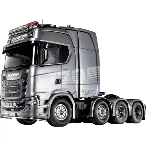 Tamiya 56371-600 1:14 RC Scania 770 S 8x4/4 1:14 Elektro RC modell teherautó építőkészlet