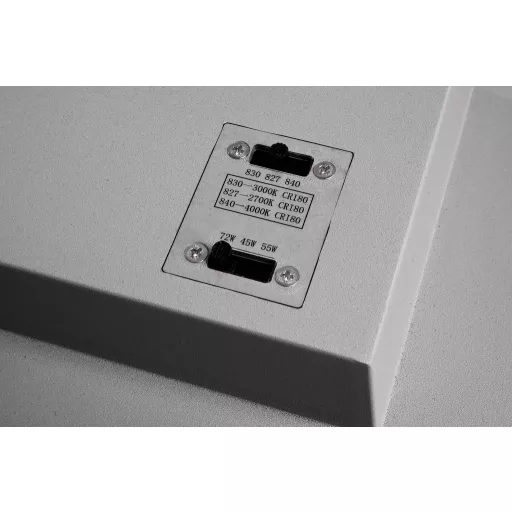 Deko Light 348099 Draconis LED-es mennyezeti lámpa SMD LED Fixen beépített LED-es EEK: E (A - G) 72 W Alumínium fehér (RAL 9006)