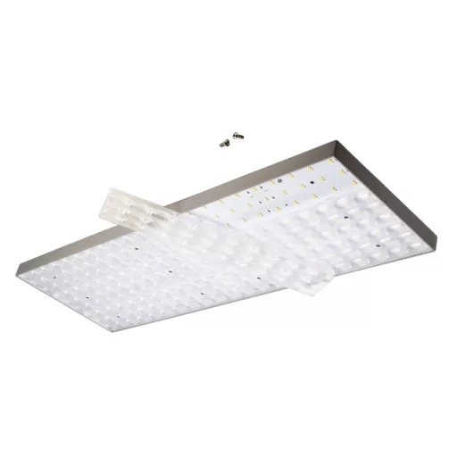 Deko Light 348099 Draconis LED-es mennyezeti lámpa SMD LED Fixen beépített LED-es EEK: E (A - G) 72 W Alumínium fehér (RAL 9006)
