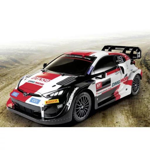 Tamiya 1:10 RC modellautó Elektro Sportkocsi 1:10 RC Toyota GAZOO Racing WRT/GR Yaris Brushed építőkészlet TT-02