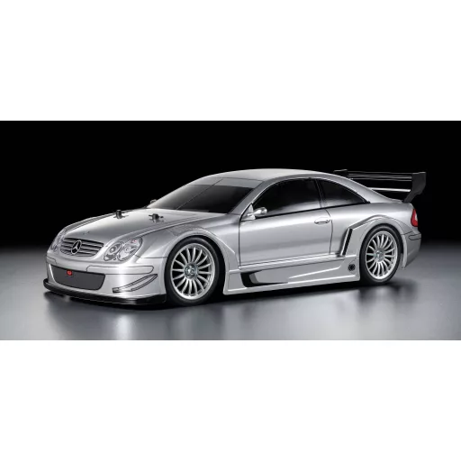 Tamiya 1:10 RC modellautó Elektro Sportkocsi 1:10 RC 2002 Mercedes-Benz CLK AMG Racin Brushed 4WD építőkészlet TT-02