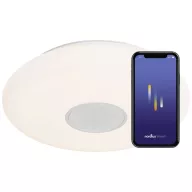   Smart LED-es mennyezeti lámpa 21 W, fehér, Nordlux 2110886101 Djay 40