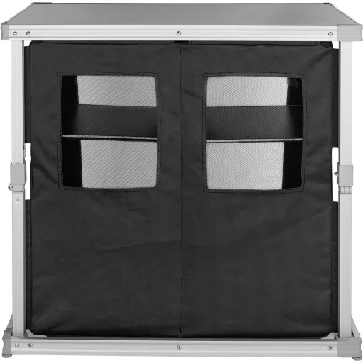 Campart Travel Kemping konyhai polc Poliészter, Alumínium KI-0758 Toledo