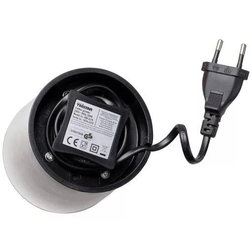 Tristar KM-2270 Kávédaráló Nemesacél, Fekete