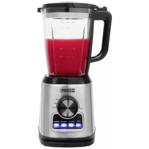 Princess Blender Solid Pro Álló mixer 1400 W Nemesacél, Fekete
