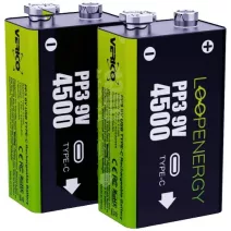 9 V-os akkuk