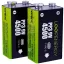 9 V-os akku Verico LoopEnergy USB-C Lítiumion 7.4 V 500 mAh 2 db