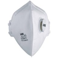   uvex uvex silv-Air class.3310 8763310 Finom por ellen védő maszk szeleppel FFP3 15 db EN 149:2001 + A1:2009 DIN 149:2001 + A1:2009
