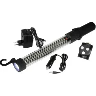   HP Autozubehör 28368 60+17LED Akku Arbeitsleuchte LED LED-es rúdlámpa Akkuról üzemeltetett, Hálózati adapterről üzemeltetett, Gépjármű dugóval 5 W 110 lm