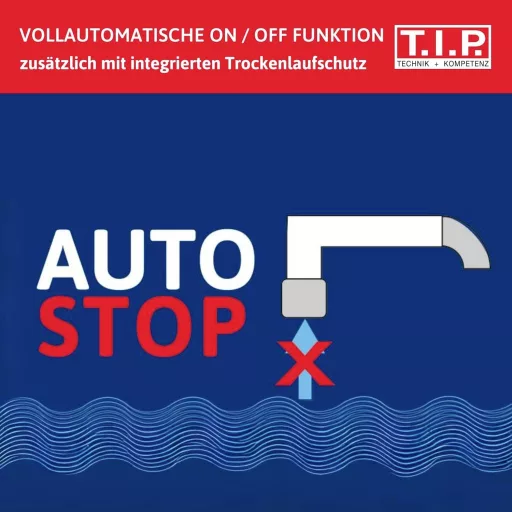 T.I.P. - Technische Industrie Produkte 30137 SubGarden 6000 AUT Tisztavíz búvárszivattyú 6000 l/óra 43 m