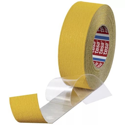 tesa ANTI-RUTSCH 60955-00000-01 Csúszásmentesítő szalag tesa® Sárga (H x Sz) 18 m x 50 mm 1 db
