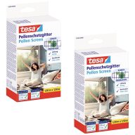   tesa 55286-00500-01 Pollenvédő rács (Sz x Ma) 130 cm x 150 cm Antracit 2 db