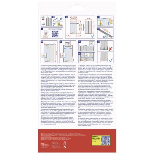 tesa Fliegengitter 55394-00000-00 Mágneses függöny (Sz x Ma) 1.00 m x 2.20 m Antracit 1 db