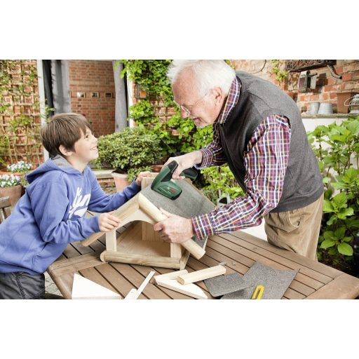 Akkus tűzőgép akkuval és töltővel, Bosch Home and Garden PTK 0603968203