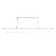   Deko Light 342221 LED Panel transparent, eckig, 50 W, 3000/4000 K, Weiß Függőlámpa EEK: E (A - G) LED Fixen beépített LED-es 53 W Közlekedési fehér (RAL 9016)