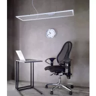   Deko Light 342221 LED Panel transparent, eckig, 50 W, 3000/4000 K, Weiß Függőlámpa EEK: E (A - G) LED Fixen beépített LED-es 53 W Közlekedési fehér (RAL 9016)