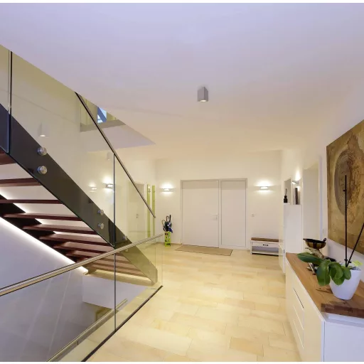 Deko Light Naos I Mennyezetre építhető lámpa GU10 50 W Szürke