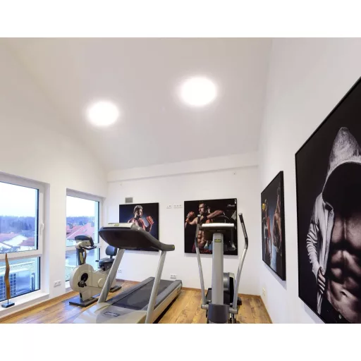 Deko Light Helen II Mennyezetre építhető lámpa Fixen beépített LED-es 20 W EEK: G (A - G) Melegfehér, Semleges fehér, Hidegfehér Ezüst