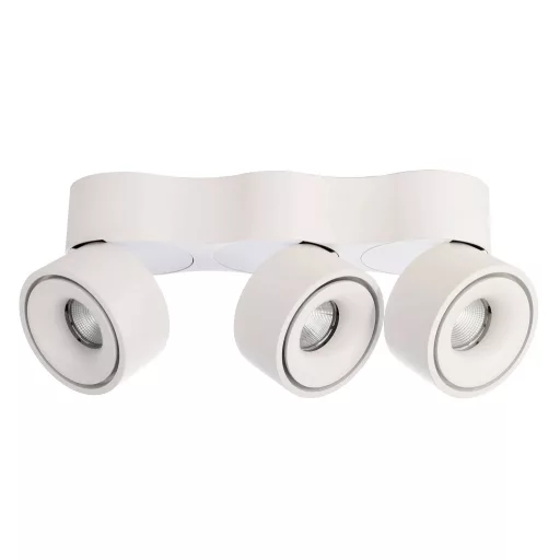 Deko Light Uni Triple Mennyezetre építhető lámpa Fixen beépített LED-es 30 W EEK: G (A - G) Melegfehér Fehér (matt)